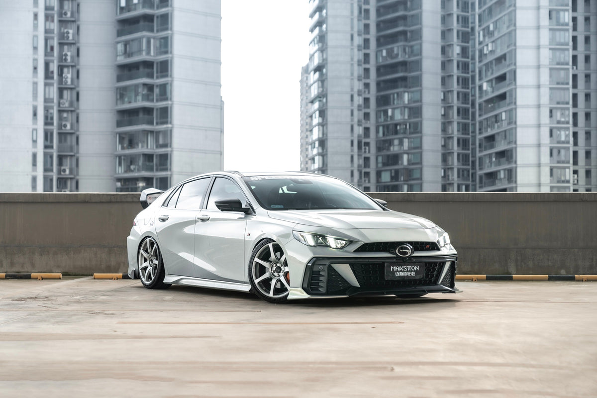 GAC TRUMPCHI EMPOW fitted with Makstton FF MR7 wheels, installation view 2