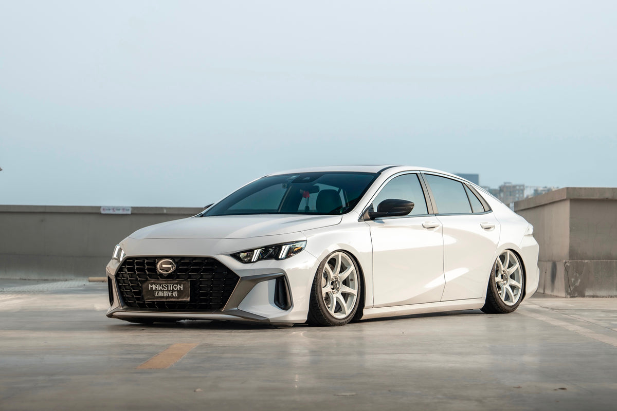 GAC TRUMPCHI EMPOW fitted with Makstton FF MR7 wheels, installation view 2