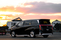 GAC TRUMPCHI M8 fitted with Makstton FF CN49 wheels, installation view 2