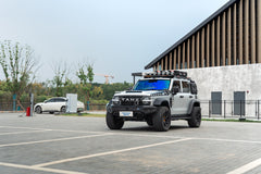GWM TANK 300 (2026) fitted with Makstton N40° FK07RK TC wheels, installation view 4