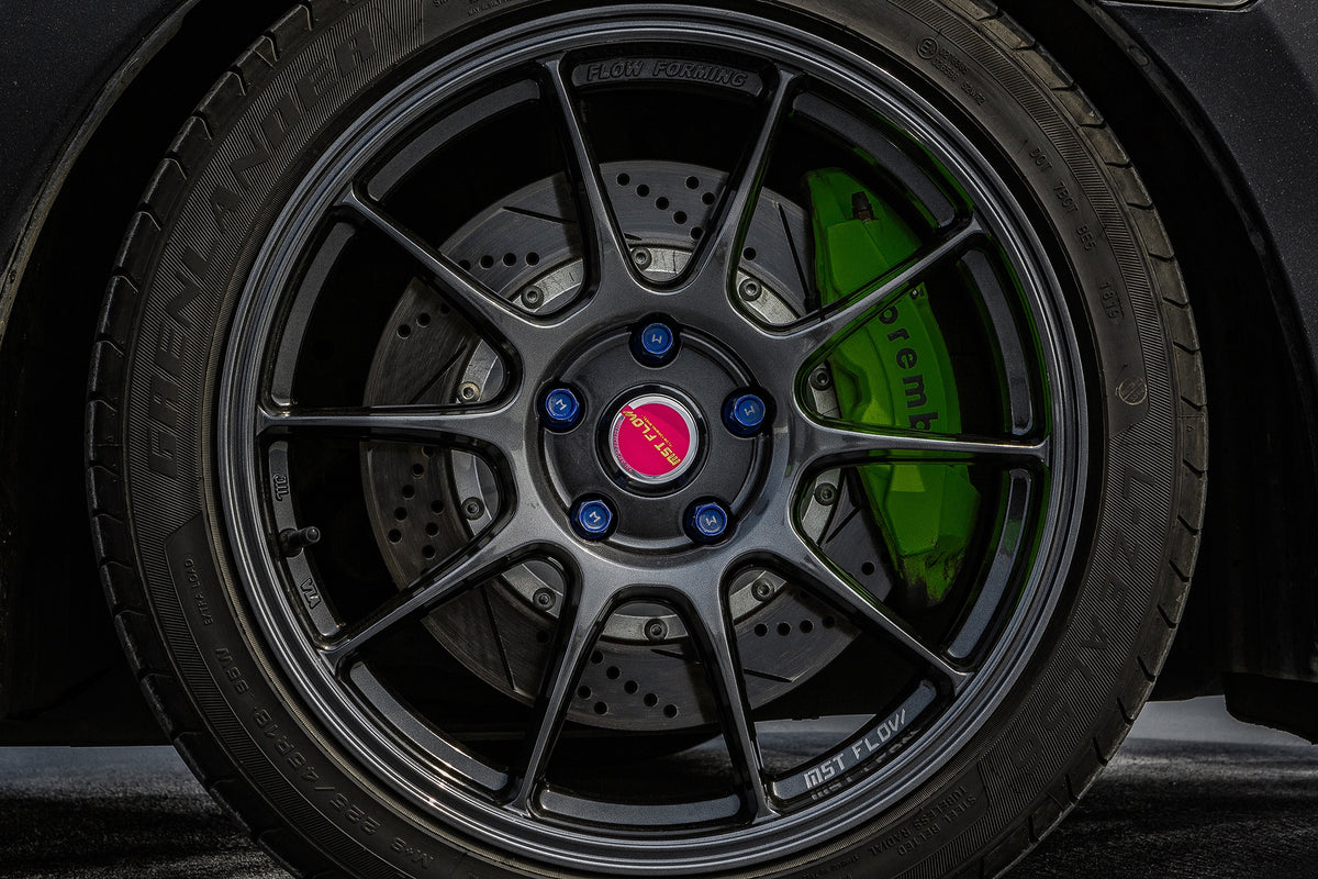 Honda CIVIC 10TH GEN fitted with Makstton FF 007 wheels, installation view 6