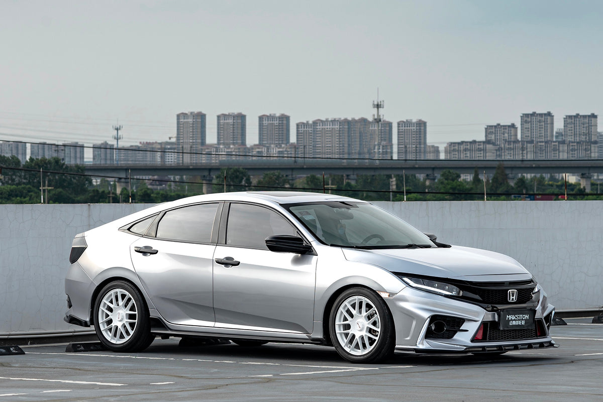 Honda CIVIC 10TH GEN fitted with Makstton FF CK70CE wheels, installation view 4