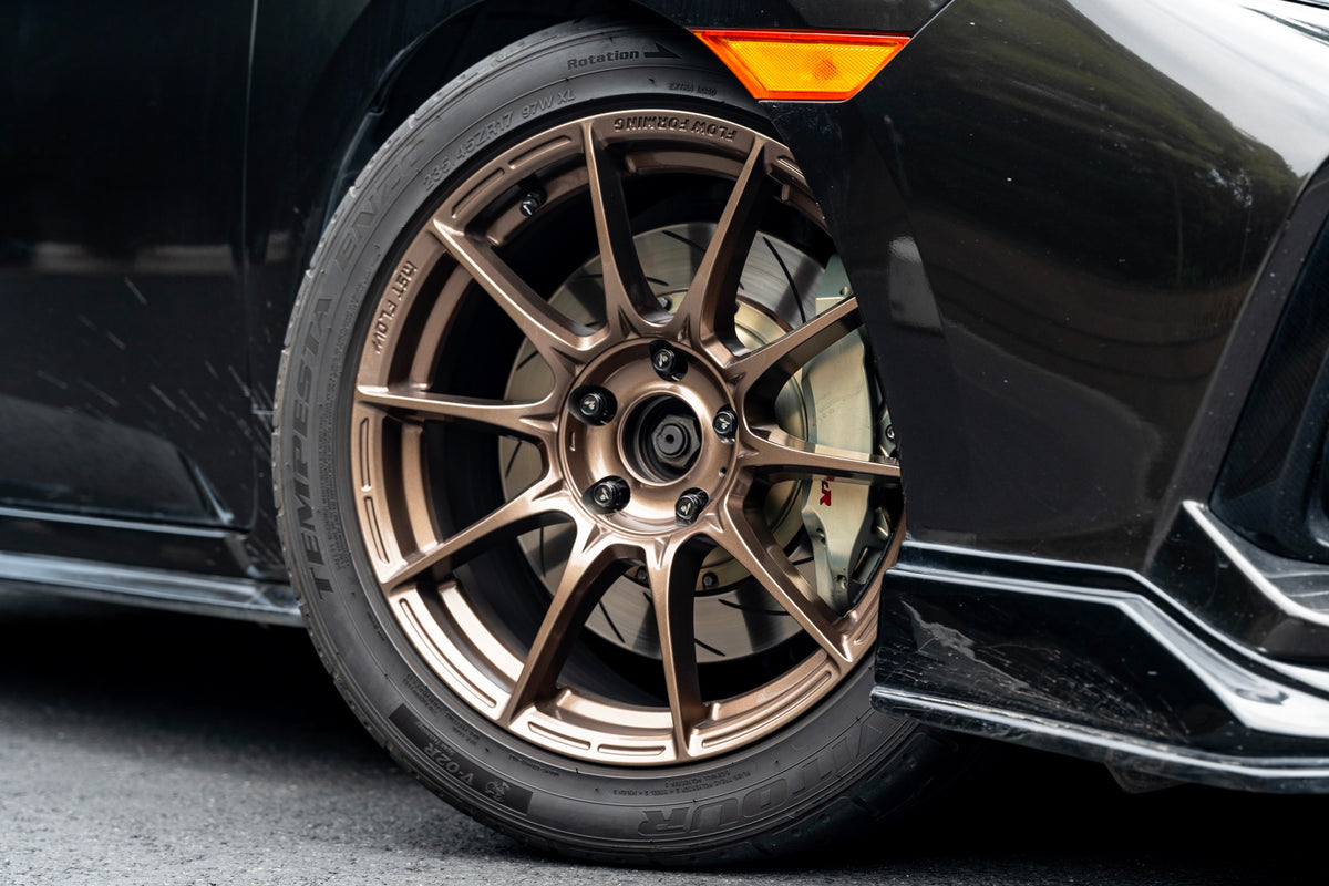Honda CIVIC 10TH GEN fitted with Makstton FF FK75 wheels, installation view 6