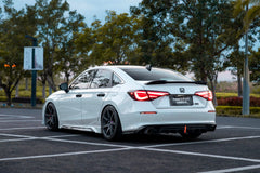 Honda CIVIC 11TH GEN fitted with Makstton FF MR7 wheels, installation view 3