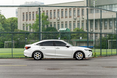 Honda INTEGRA fitted with Makstton FF MR6S wheels, installation view 1