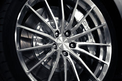 Jaguar XFL fitted with Makstton FG ZY01 wheels, installation view 4