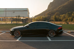 Jaguar XFL fitted with Makstton FG ZY02 wheels, installation view 1