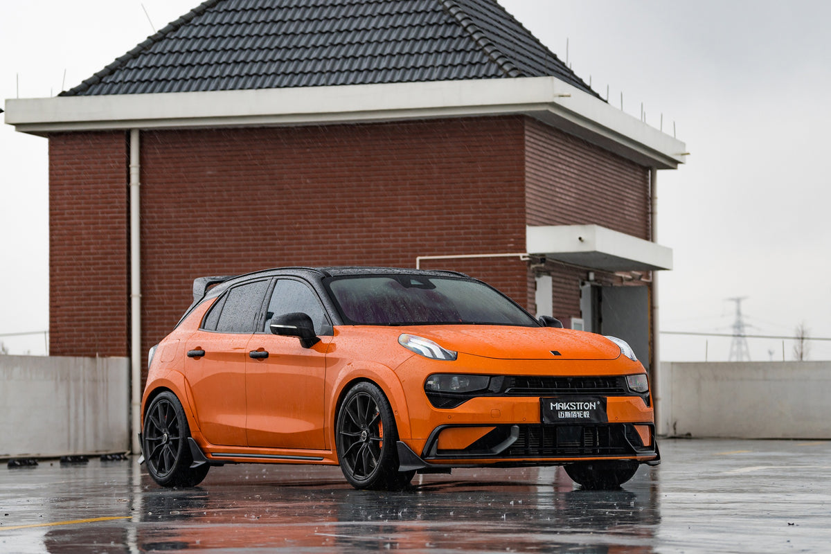 Lynk & Co 02 HATCHBACK fitted with Makstton FF 011 wheels, installation view 5