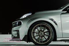 Lynk & Co 03 fitted with Makstton FF 011 wheels, installation view 3