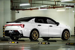 Lynk & Co 03 fitted with Makstton FF FK07 wheels, installation view 1