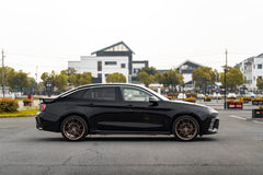 Lynk & Co 03 fitted with Makstton FF FK08 wheels, installation view 1