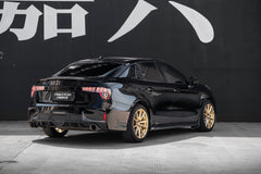 Lynk & Co 03 fitted with Makstton FG 011M wheels, installation view 3
