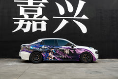 Lynk & Co 03 fitted with Makstton GOT 202 wheels, installation view 1