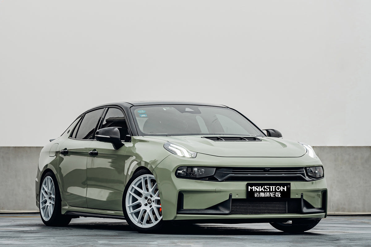 Lynk & Co 03 fitted with Makstton MST CK70 wheels, installation view 2