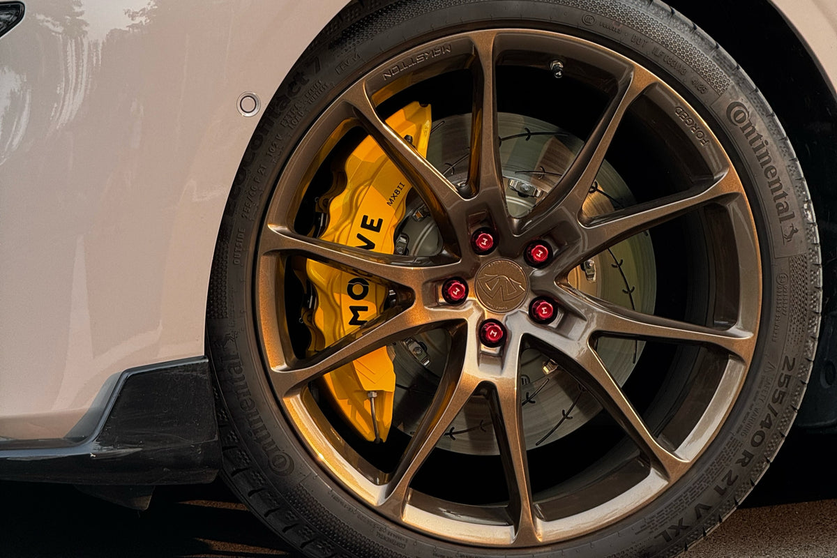 Lynk & Co 10 EM-P fitted with Makstton FG FR9 wheels installation view 5