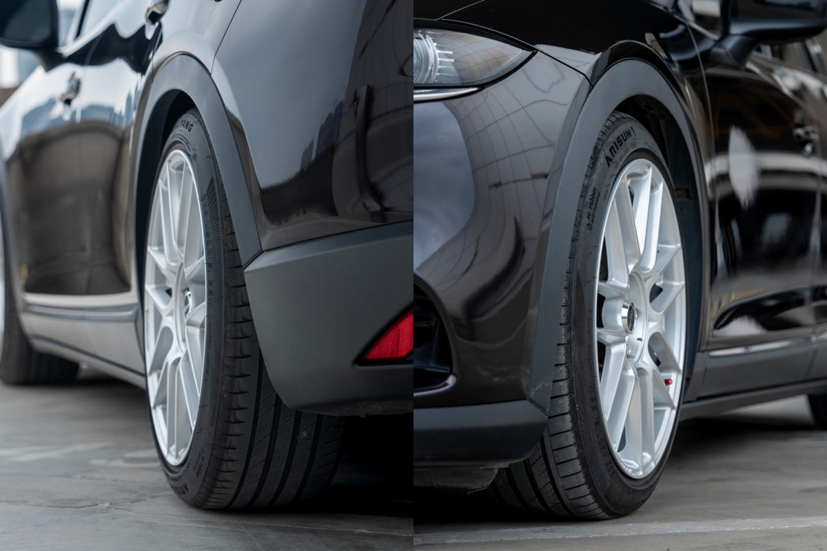 Mazda CX-4 fitted with Makstton FF CK70CE wheels, installation view 7