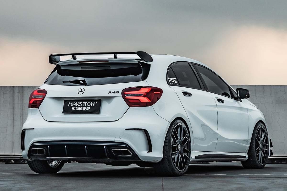 Mercedes-Benz A45 AMG fitted with Makstton FF CK70CE wheels, installation view 4