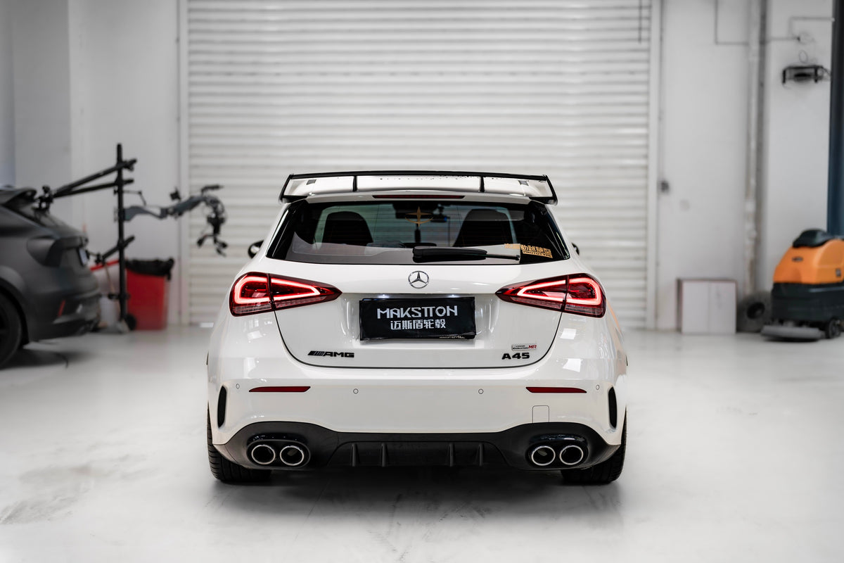 Mercedes-Benz A45 AMG fitted with Makstton FG MR7 MONO wheels, installation view 5
