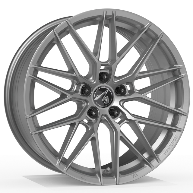 Makstton MST 715 low-pressure cast wheel in gloss silver finish