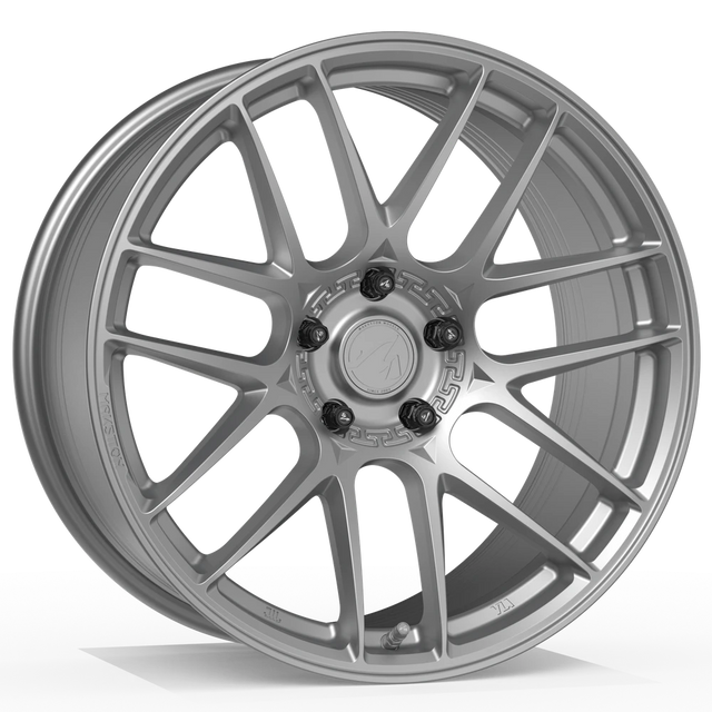 Makstton MST CK70 low-pressure cast wheel in gloss silver finish