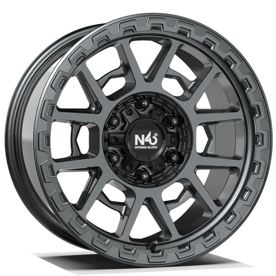 Makstton N40° CK11 low-pressure-cast off-road wheel in matte gunmetal finish