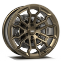Makstton N40° FG BLT6 custom-forged off-road wheel in bronze finish
