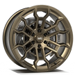 Makstton N40° FG BLT6 custom-forged off-road wheel in bronze finish