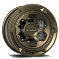 Makstton N40° FG HV6 custom-forged off-road wheel with the Standard Finish in bronze