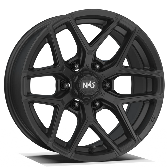 Makstton N40° FK07RK flow-formed off-road wheel in matte black finish