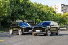 NIO ES8 fitted with Makstton FG FK07R wheels, installation view 3