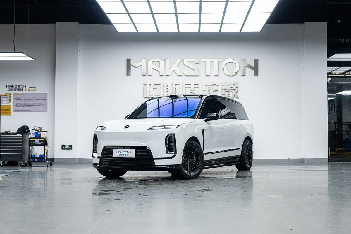 NIO ES9 fitted with Makstton FG RE08 wheels, installation view 1