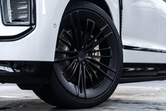 NIO ES9 fitted with Makstton FG RE08 wheels, installation view 2