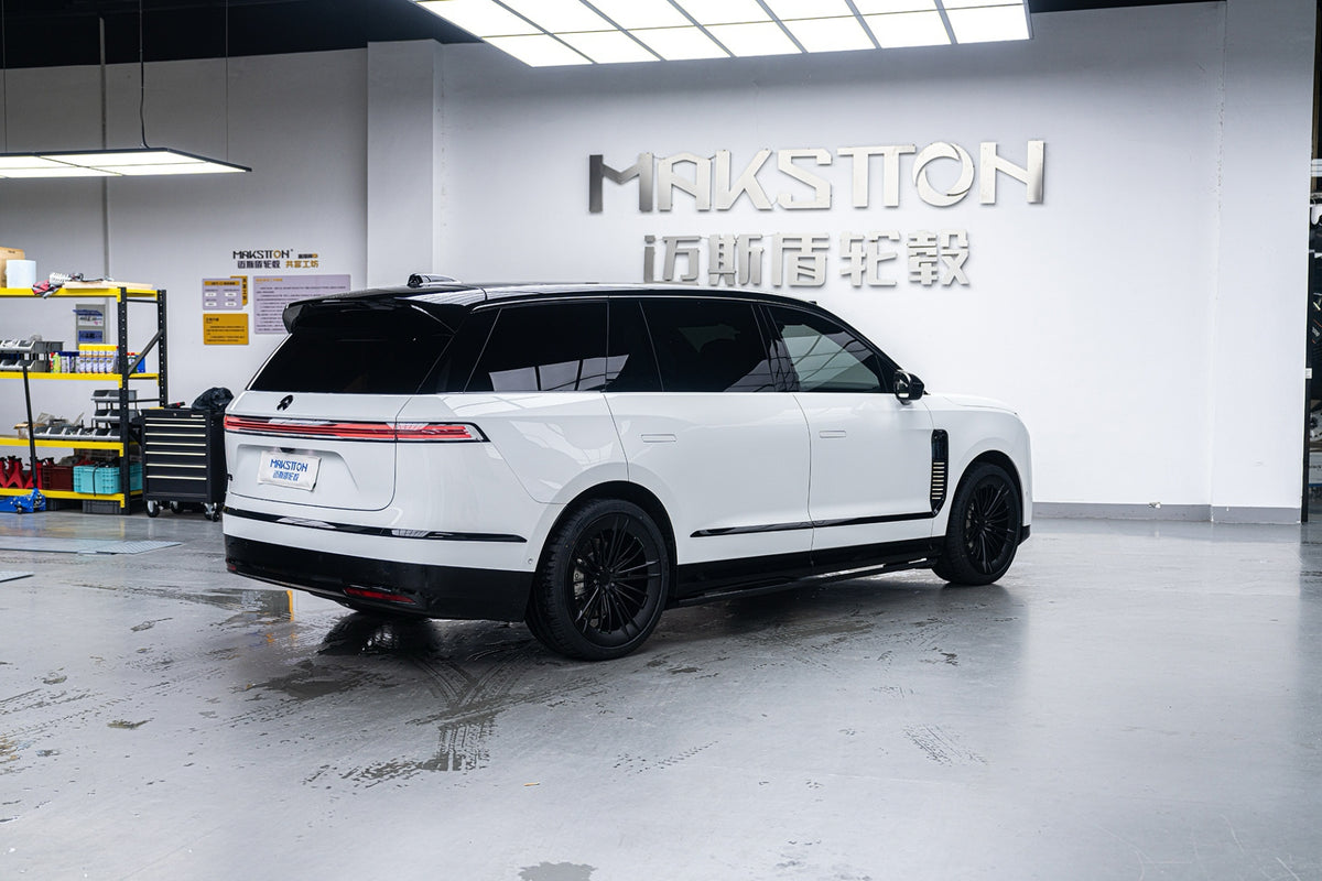 NIO ES9 fitted with Makstton FG RE08 wheels, installation view 4
