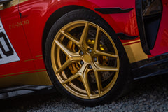 NIO ET5 fitted with Makstton FF FK07 wheels, installation view 6