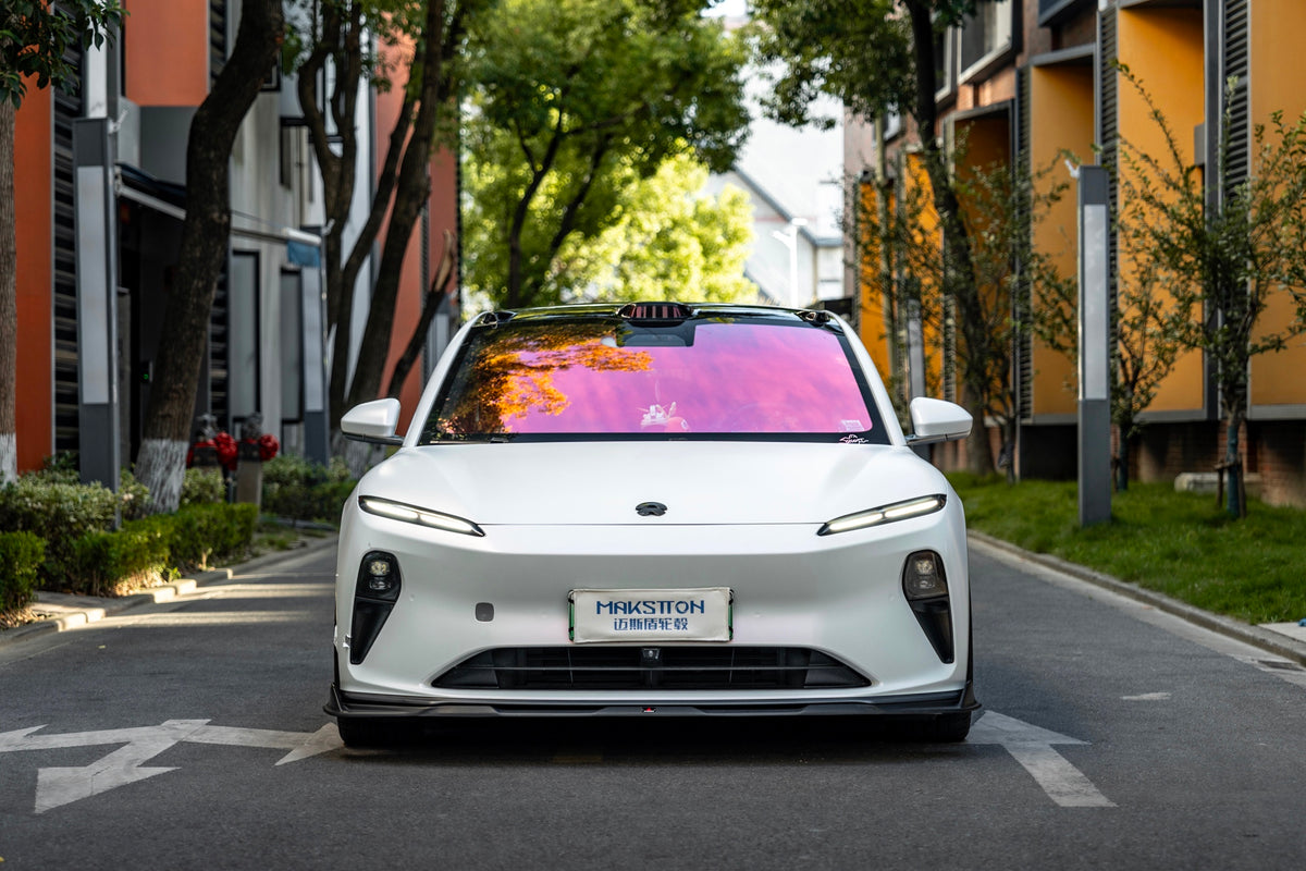 NIO ET5 fitted with Makstton FG 007 wheels, installation view 4