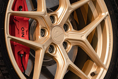 NIO ET5 fitted with Makstton FG FK07 wheels, installation view 5