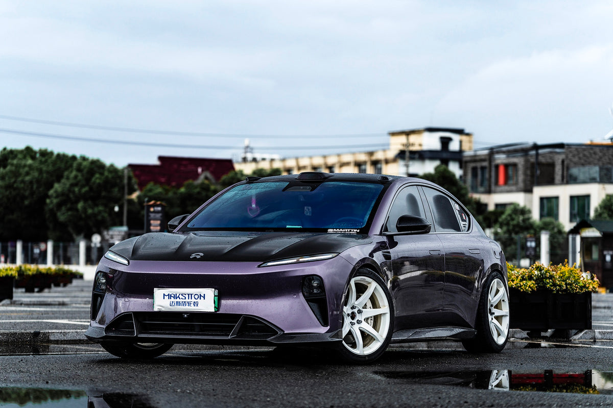 NIO ET5 fitted with Makstton FG MR7 wheels, installation view 2