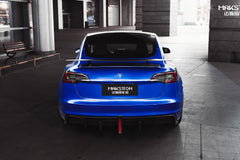 Tesla MODEL 3 fitted with Makstton FF 009 wheels, installation view 4