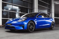 Tesla MODEL 3 fitted with Makstton FF 009 wheels, installation view 6