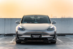 Tesla MODEL 3 fitted with Makstton FF FK07 wheels, installation view 2