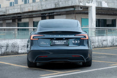 Tesla MODEL 3 fitted with Makstton FF FK07T wheels, installation view 5