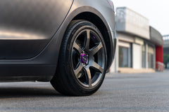 Tesla MODEL 3 fitted with Makstton FF MR6 wheels, installation view 6