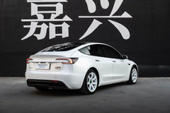 Tesla MODEL 3 fitted with Makstton FF MR7 wheels, installation view 3
