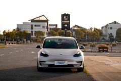 Tesla MODEL 3 fitted with Makstton FG MR7 MONO wheels, installation view 4