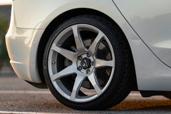 Tesla MODEL 3 fitted with Makstton FG MR7 MONO wheels, installation view 6