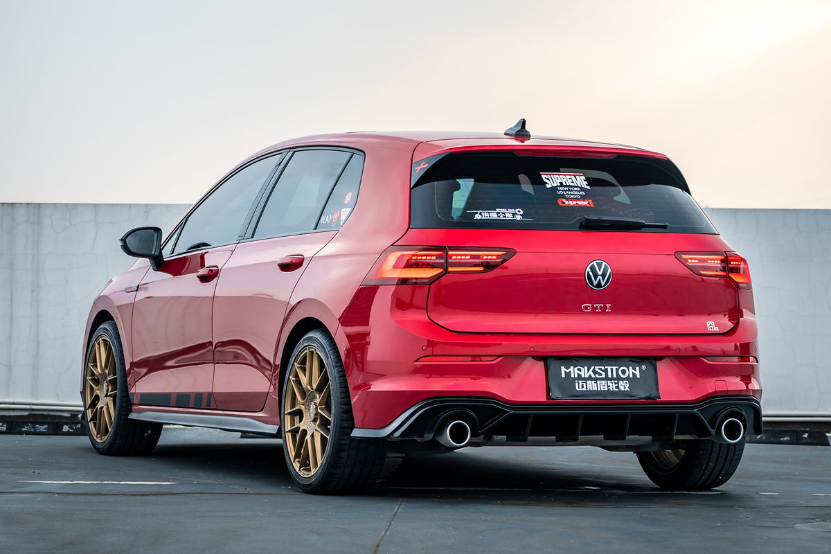 Volkswagen GOLF GTI 8TH GEN fitted with Makstton FF CK70CE wheels, installation view 5