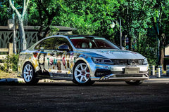 Volkswagen Lamando fitted with Makstton FF MR7 wheels, installation view 2
