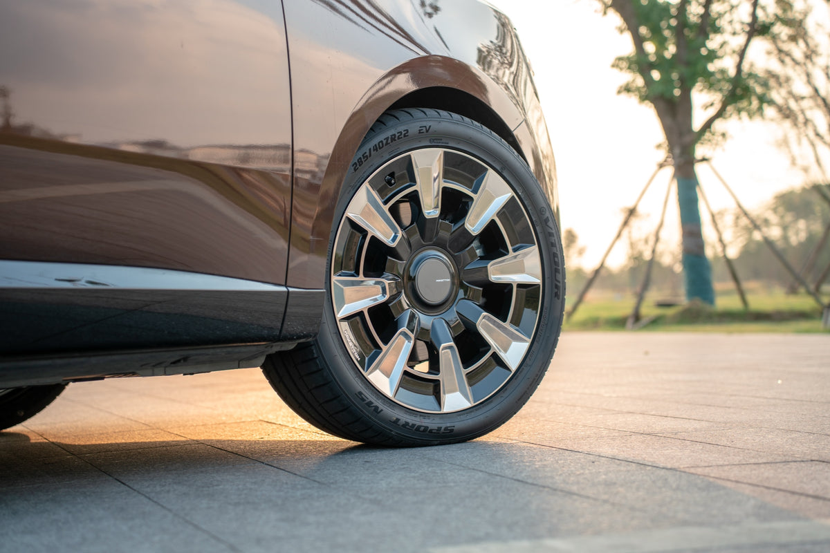 Xiaomi PENGCHENG N90 fitted with Makstton FG BO HZ8 wheels, installation view 2