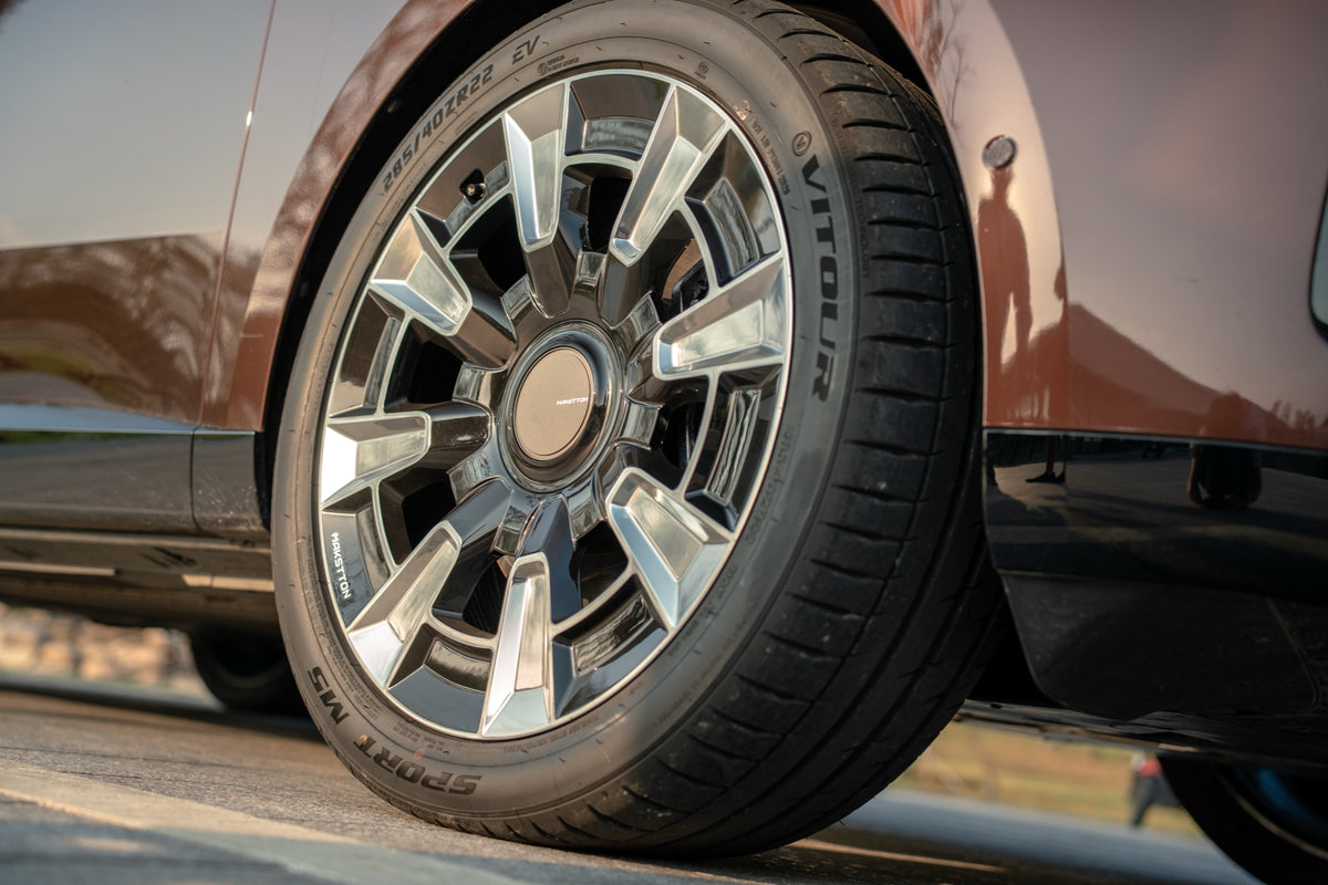 Xiaomi PENGCHENG N90 fitted with Makstton FG BO HZ8 wheels, installation view 6