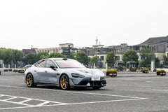 Xiaomi SU7 ULTRA fitted with Makstton FG MR6 wheels, installation view 2